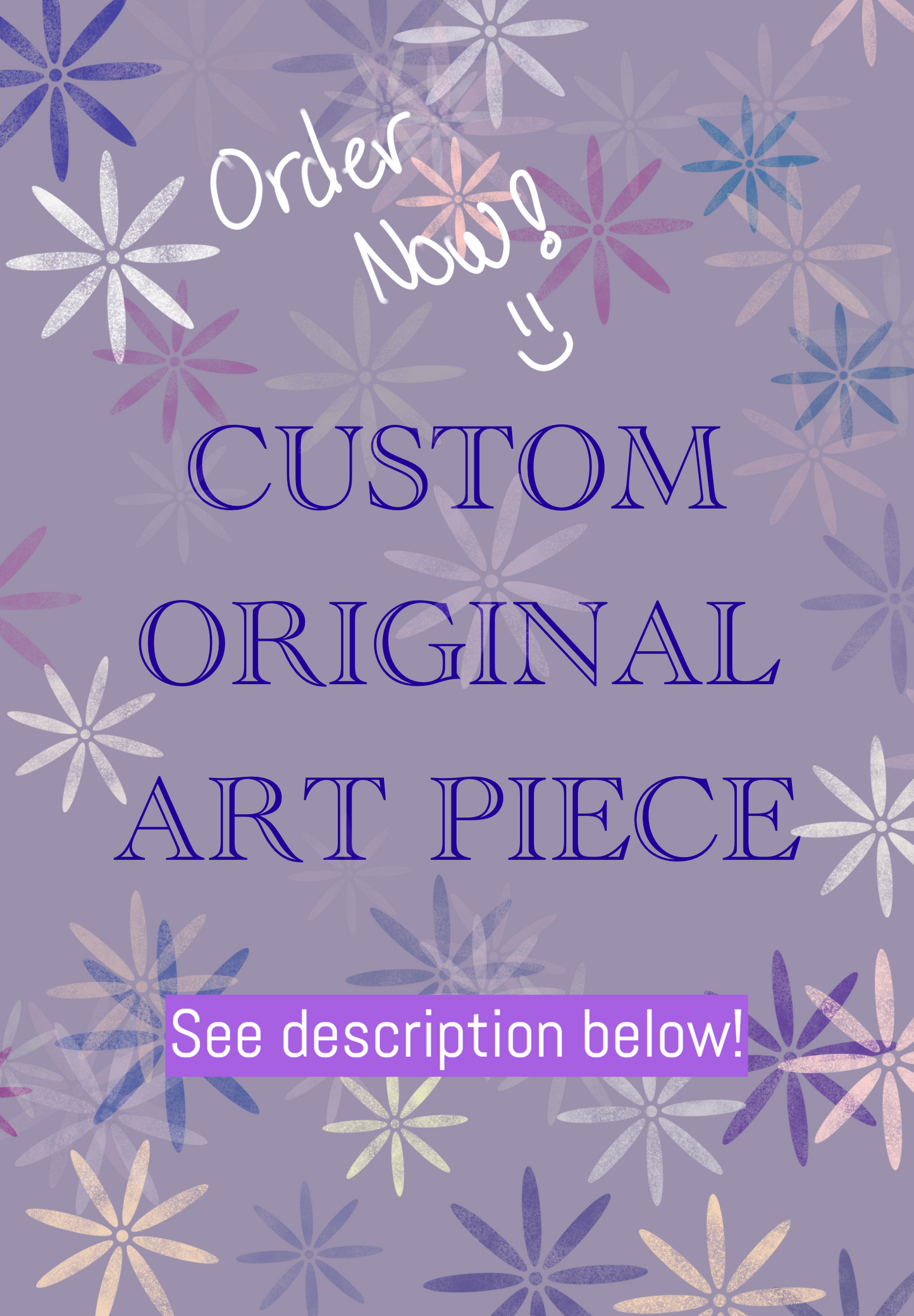 Commission a custom print or original art piece from me!